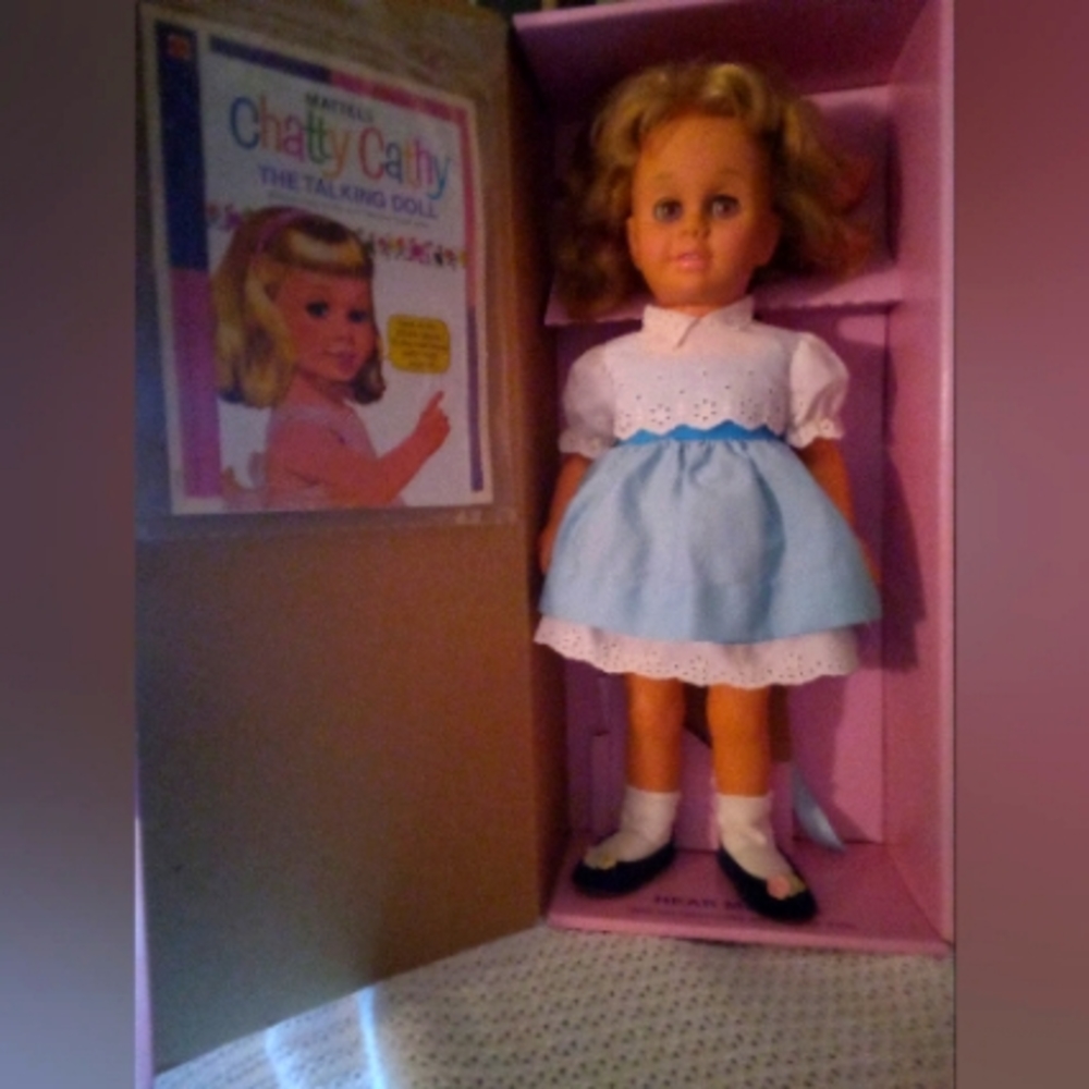 Talking Chatting Cathy doll in original box